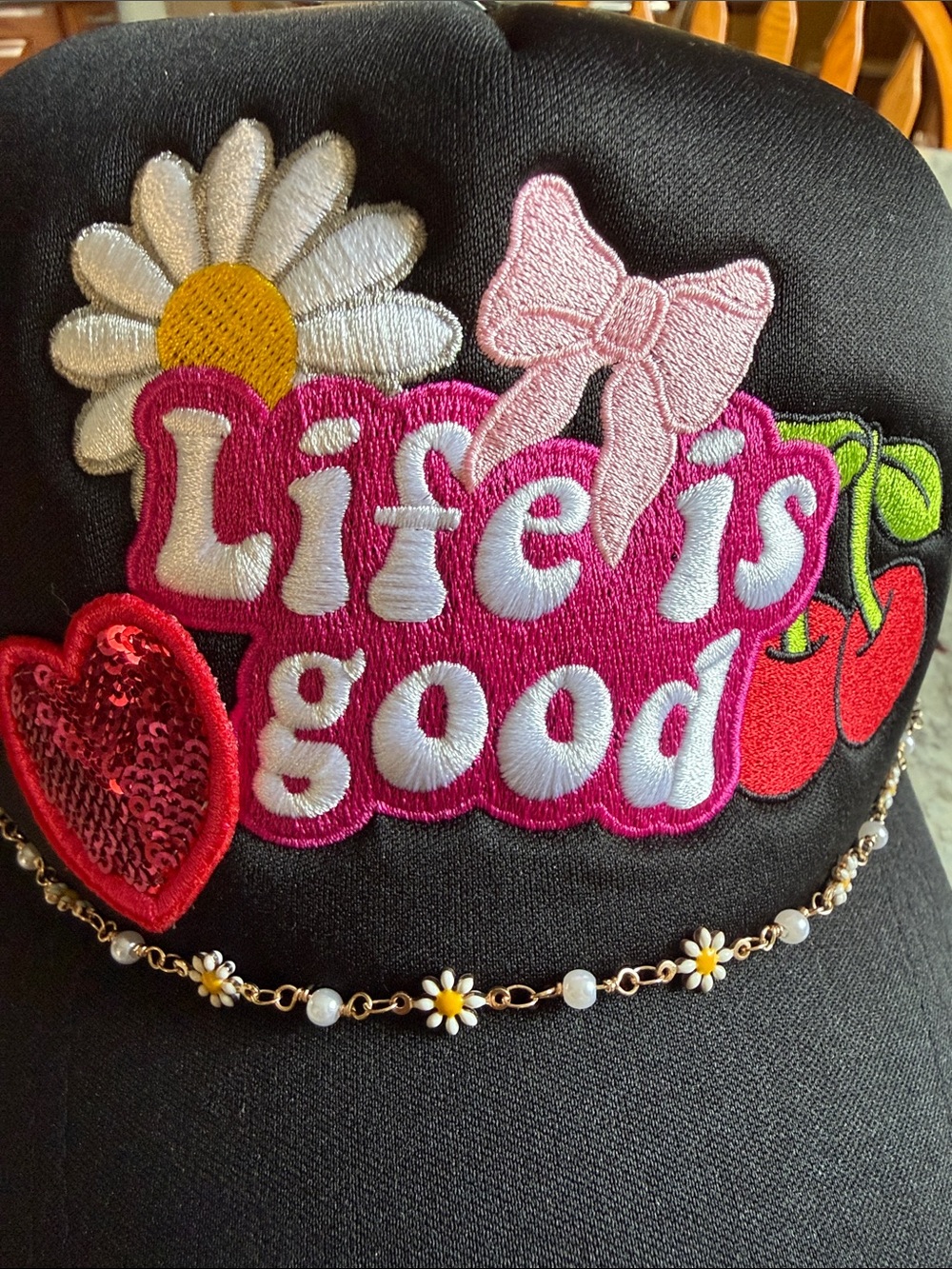 “Life Is Good” Trucker Hat - Picture 6 of 7